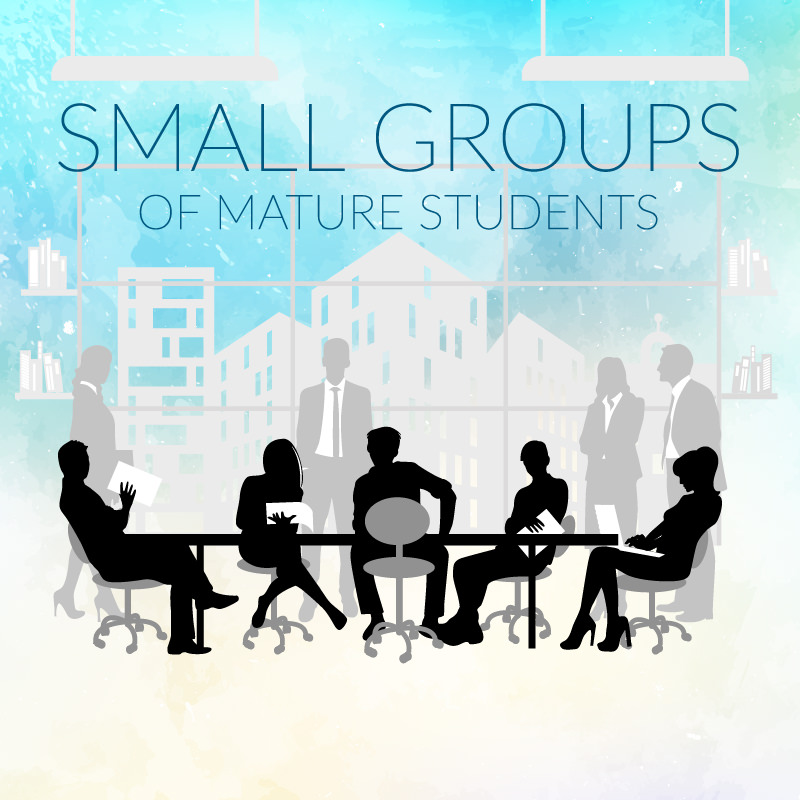 Study Business English in small groups
