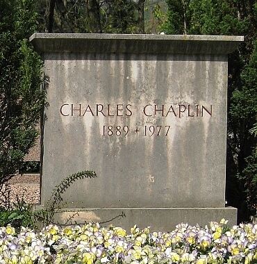Charles Chaplin Grave in Corsier sur Vevey