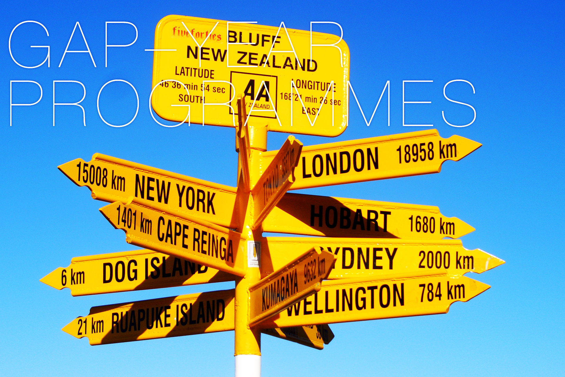 Gap–Year Programmes
