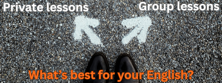 Private lessons or group lessons - what's best for your English?